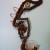 Seahorse
Bicycle chain, stone, copper, wire
20" 2013